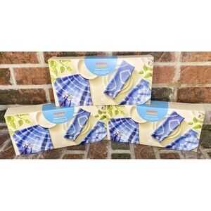 Lot Of 3 Mondo Llama Shibori Blue Tie Dye Kit